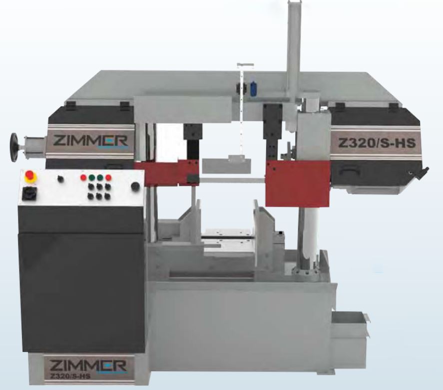 Пила ленточная автоматическая с двумя колоннами ZIMMER Z 320/A HS Ленточные пилы